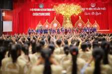 Gần 1.500 bạn trẻ về chùa Tam Chúc tham dự khóa tu Về Nguồn