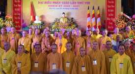 Phú Yên: Hòa thượng Thích Đồng Tiến được tái suy cử Trưởng ban Trị sự Phật giáo tỉnh (2022-2027)