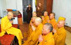 đảnh lễ Đức Pháp chủ GHPGVN, 104 tuổi