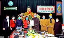 Lãnh đạo tỉnh chúc mừng Phật đản