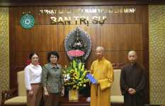 thăm HT Thích Trí Quảng