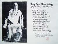 Thiền sư Thích Nhất Hạnh tưởng niệm Tổ sư Thanh Quý
