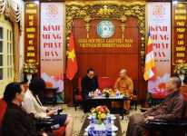Tiếp đón Đại sứ Thái Lan tại Trụ sở Trung ương Giáo hội