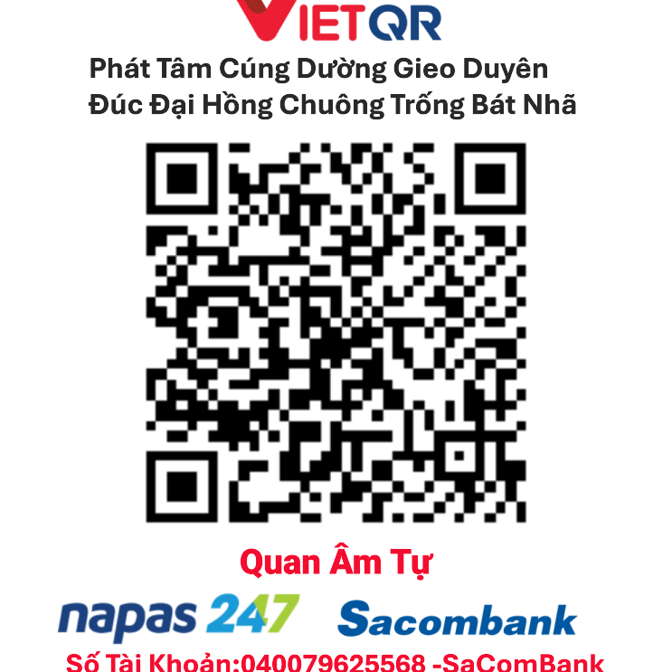 NGỎ VẬN ĐỘNG LÀM TRỐNG BÁT NHÃ QUAN ÂM TỰ