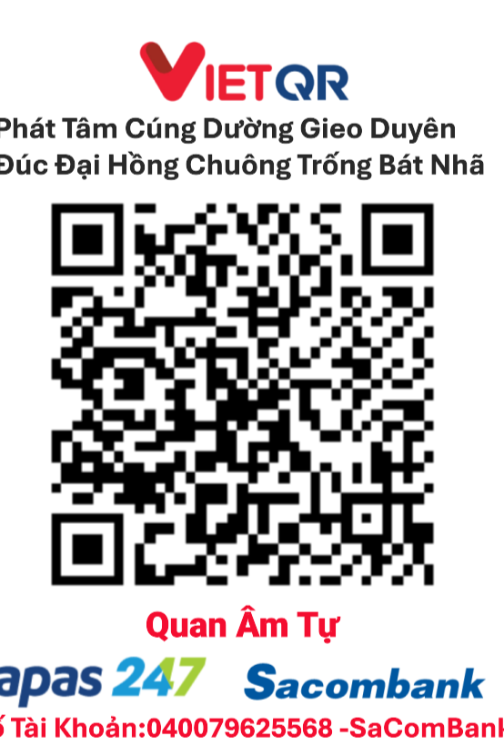 NGỎ VẬN ĐỘNG ĐÚC ĐẠI HỒNG CHUNG VÀ TRỐNG BÁT NHÃ QUAN ÂM TỰ