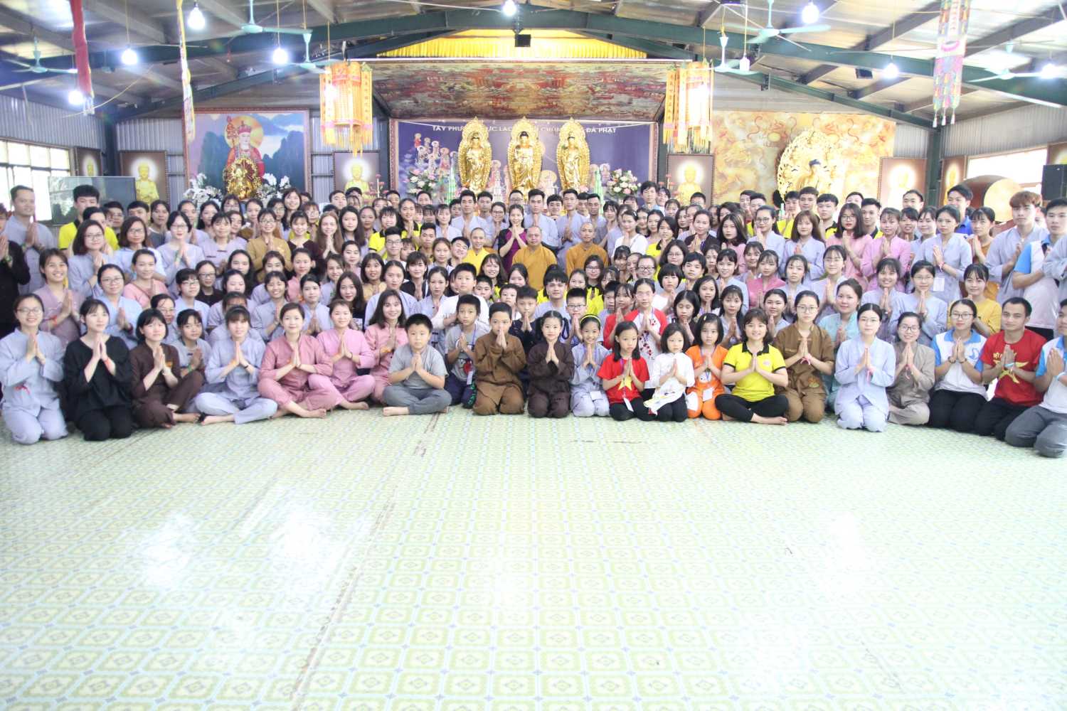 Tịnh Viện Vân Sơn tổ chức Khóa Tu Mùa Xuân cho các bạn trẻ