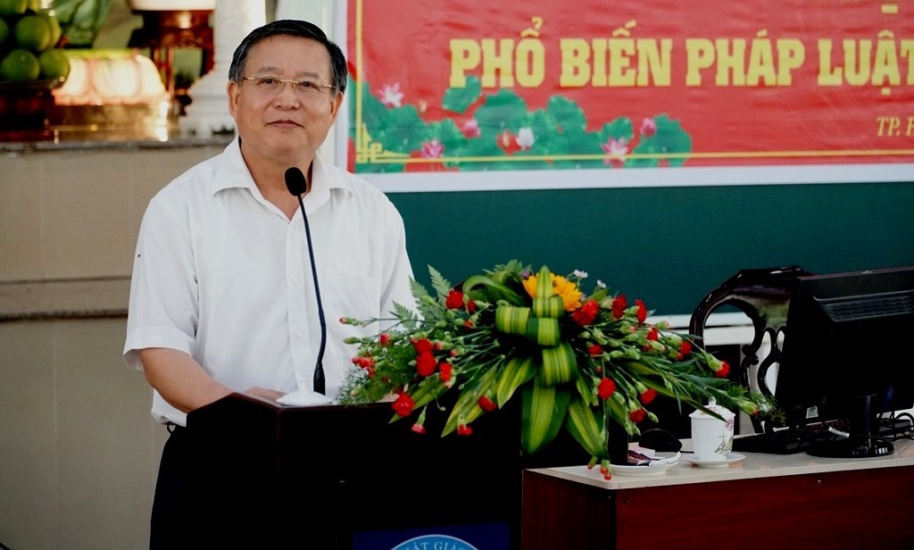Ban Tôn giáo Chính phủ phổ biến luật tại Học viện3