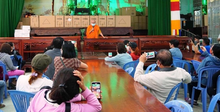 chùa Kỳ Quang 2 bắt đầu sắp xếp lại linh cốt