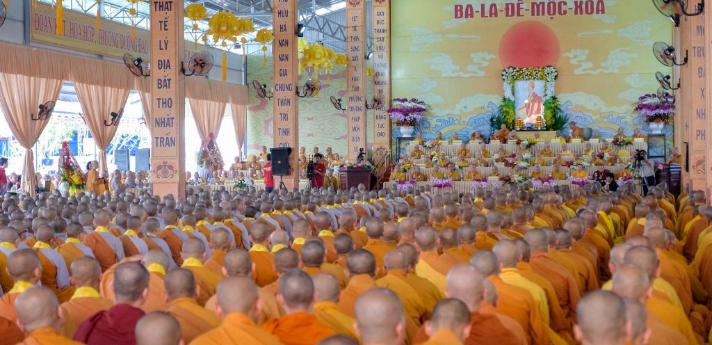 Gần 3 000 giới tử dự lễ khai mạc Đại giới đàn Diệu Tâm1