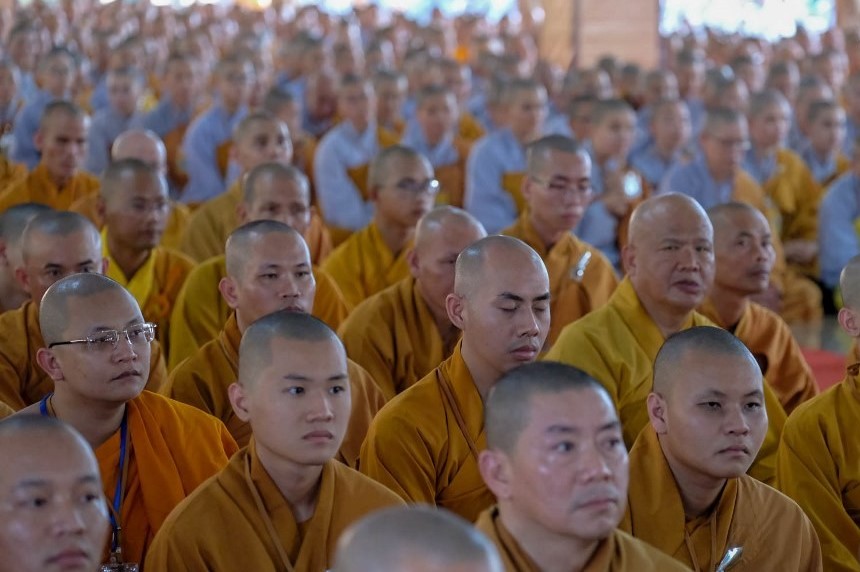 Gần 3 000 giới tử dự lễ khai mạc Đại giới đàn Diệu Tâm19