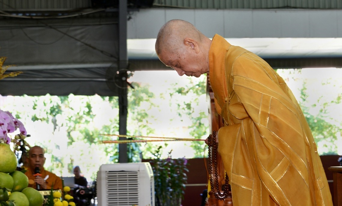 Học viện Phật giáo khai hạ2