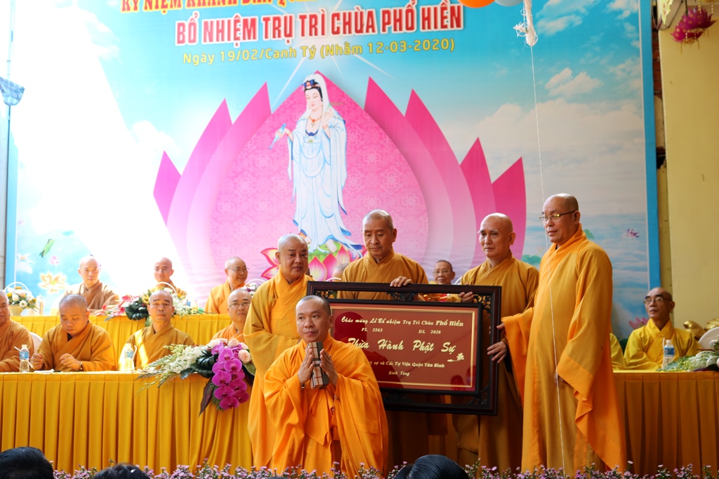 hùa Phổ Hiền chính thức có trụ trì sau 50 năm