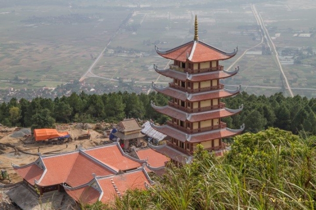 Chuẩn bị cho lễ hội Phật giáo “Hương sen xứ Nghệ”