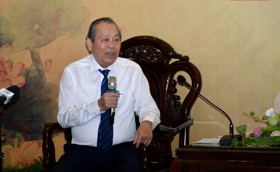 Phó Thủ tướng Thường trực thăm HT Thích Thiện Nhơn1