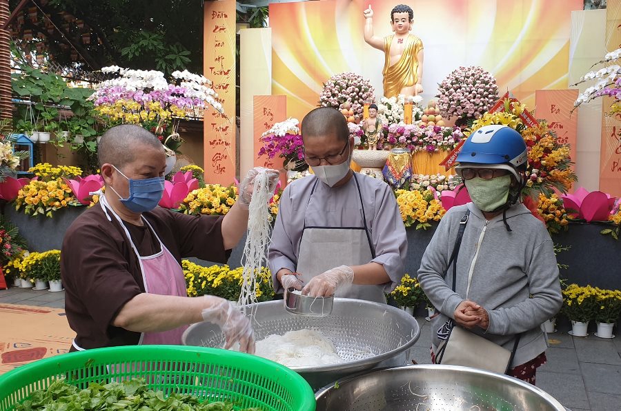 Quan Âm tu viện phát động tuần lễ ăn chay