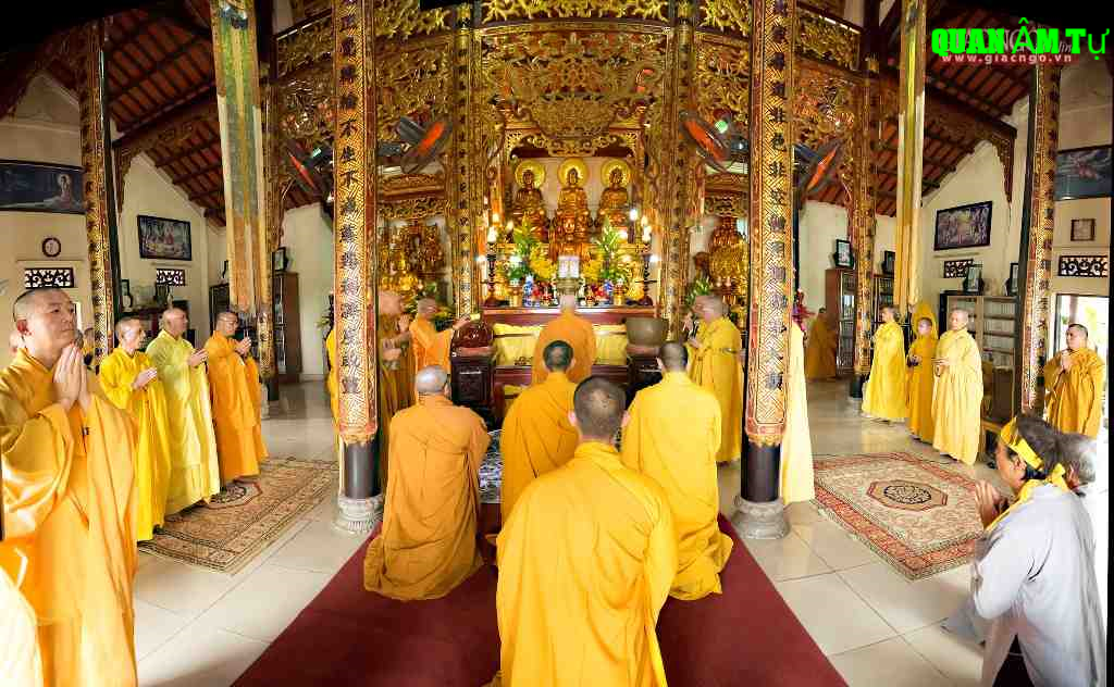 Lễ chung thất trai tuần cố HT.Thích Trung Hậu