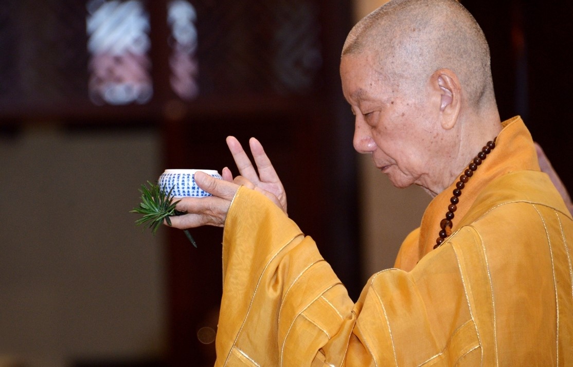 Trang nghiêm lễ an vị Phật tại chùa Thanh Tâm12