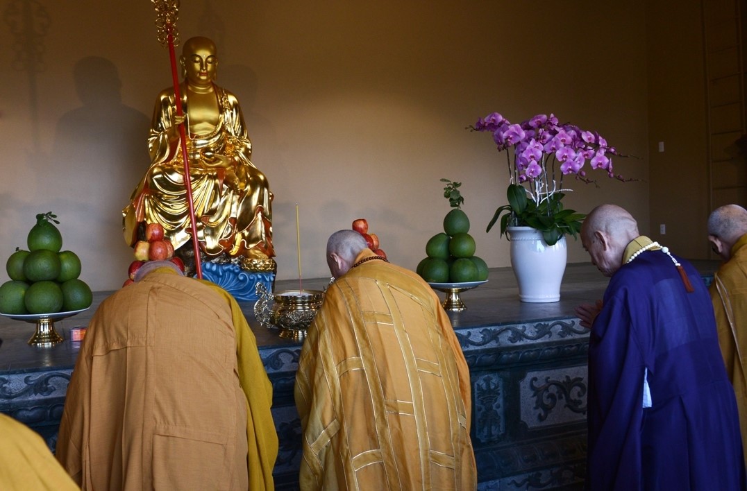 Trang nghiêm lễ an vị Phật tại chùa Thanh Tâm18