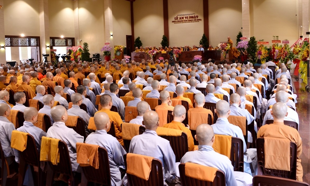 Trang nghiêm lễ an vị Phật tại chùa Thanh Tâm29