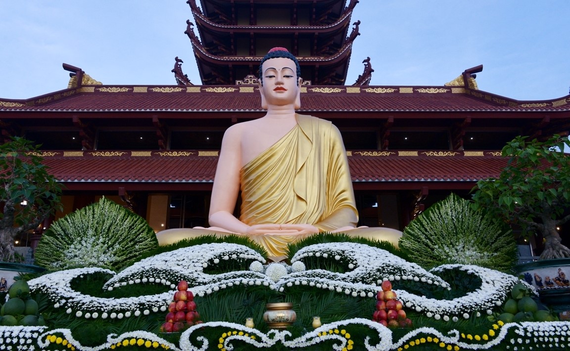 Trang nghiêm lễ an vị Phật tại chùa Thanh Tâm32