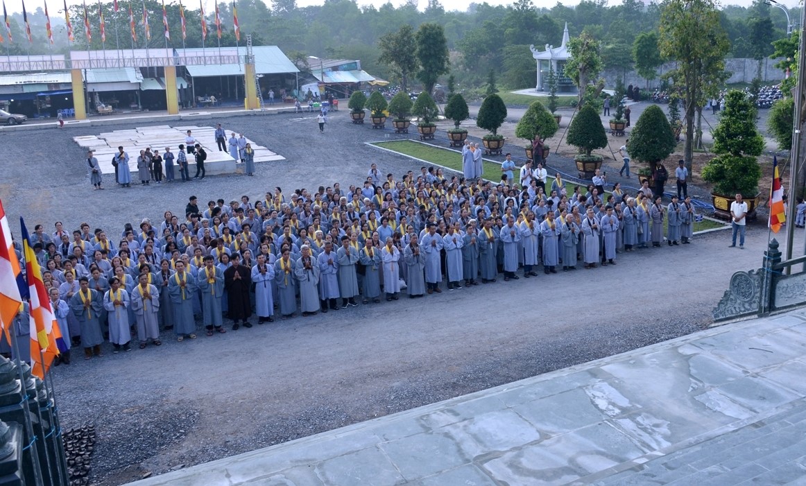 Trang nghiêm lễ an vị Phật tại chùa Thanh Tâm34
