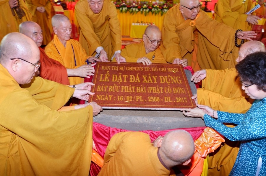 Trang nghiêm lễ an vị Phật tại chùa Thanh Tâm5