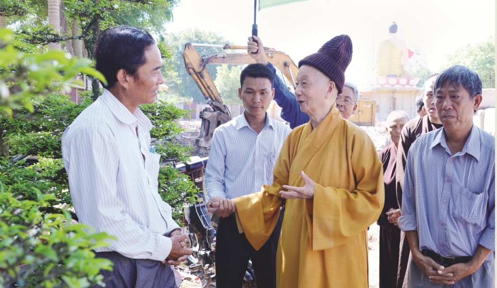 Trang nghiêm lễ an vị Phật tại chùa Thanh Tâm6