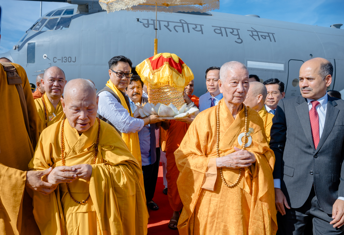 Trọng thể lễ cung nghinh Xá lợi Đức Phật nhân Đại lễ Vesak Liên Hợp Quốc1
