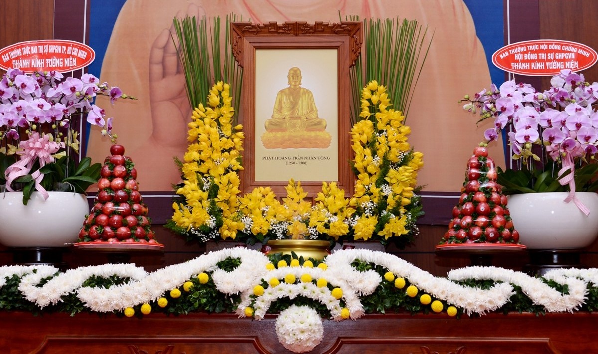 tưởng niệm Đức Phật hoàng Trần Nhân Tông
