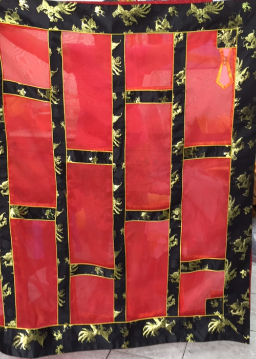 Y SA ĐÀN VẢI THE PHỐI GẤM YSADAN039