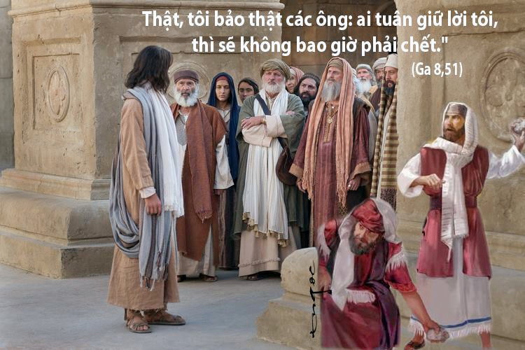 Lời Chúa Ngày 26/03/2026: Thứ Năm tuần 5 mùa Chay (Ga 8,51-59)